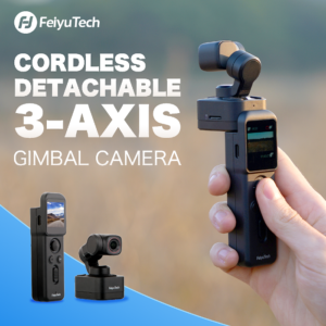 Feiyu Pocket 3: Cordless Detachable Gimbal Camera