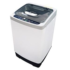 Panda Portable Washing Machine, 1.38 Cu.ft Compact Top Load Washer – Fully Automatic with Stainless Steel Drum & Built-in Drain Pump – Ideal for Apartments, Dorms & Small Spaces