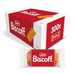 Lotus Biscoff - Caramelized Biscuit Cookies - 1P x 300 counts - 1875g - Pack of 1