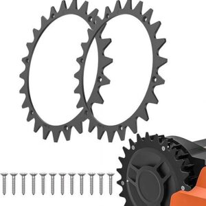 2 Pcs Robotic Lawnmower Spike with Screws Compatible with Worx Landroid S/m Series Accessory Off-Wheel Wheels 205mm