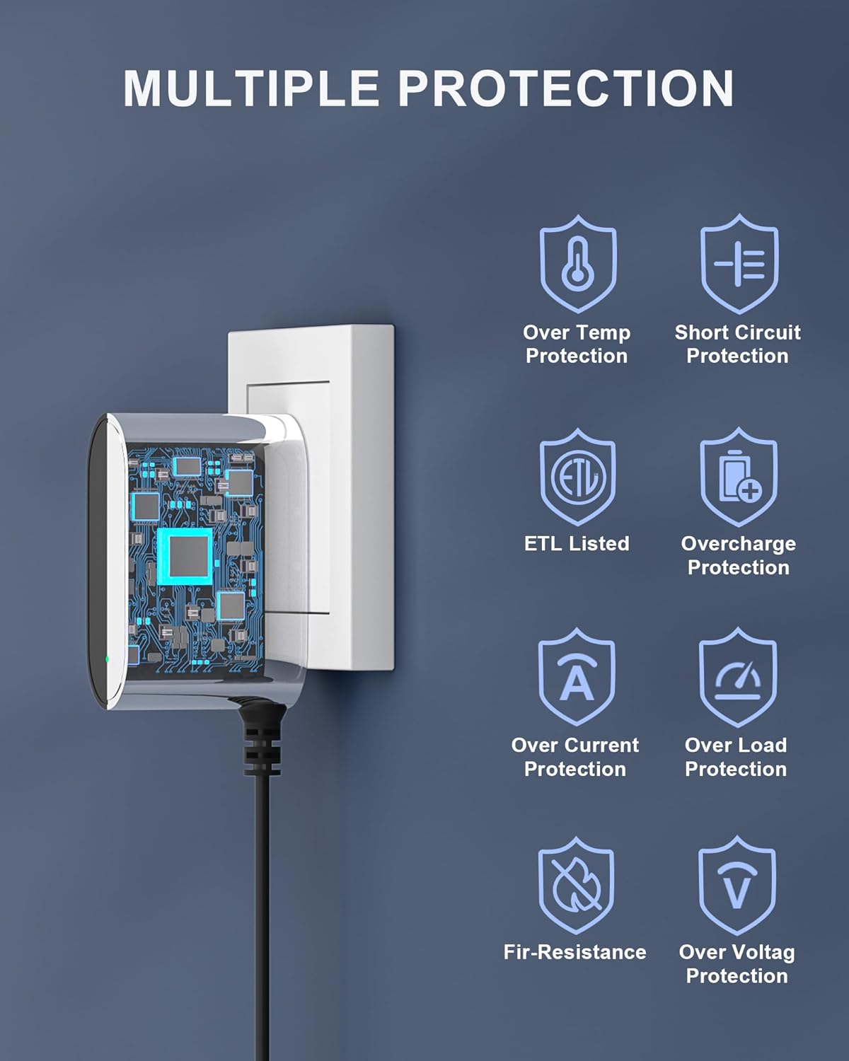 28.8V Vacuum Charger Compatible with Shark Stratos Cordless Vacuum IZ682H IZ683H IZ662H IZ642H IZ882H IZ864H IZ863H IZ862H IZ842H IZ841H IZ840H Vertex Pro 25.2V XBATR725SL. - Image 7