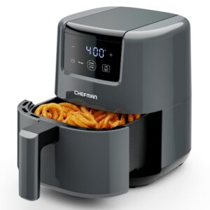 Chefman 2 Qt Mini Digital Air Fryer (Grey)