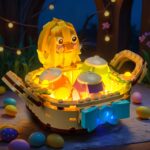 Customized Light kit Compatible with Lego 40863 Easter Egg Basket - No Actual Model Only Lights, LED Lighting Accessories Compatible with Lego 40863