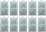Pet Standard Replacement Large Water Filter Compatible With Whisker City® Automatic Pet Fountain, Pack of 10