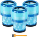 3 Pack V15 Vacuum Filters Replacement for Dyson-V15 Detect, V15 Detect Absolute, V15 Submarine, Dyson-V11 Animal Filter, Dyson-V11 Filter, Dyson-V15 Detect Filter, Part 970013-02