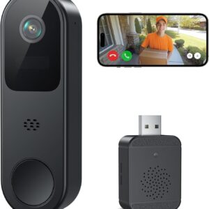 Video doorbell 2K HD with Chime