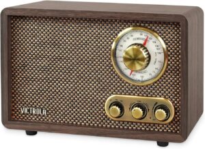 Victrola Willow Retro Bluetooth Radio (Espresso)