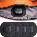 4 Pack for Tile Life360 Mate (2024 & 2022) Tracker Holder & Fabric Mount with 3M Adhesive Sticker, Waterproof Case for Tile Mate | Secure & Discreet | for Luggage, Car, Purses, Backpacks, Jackets