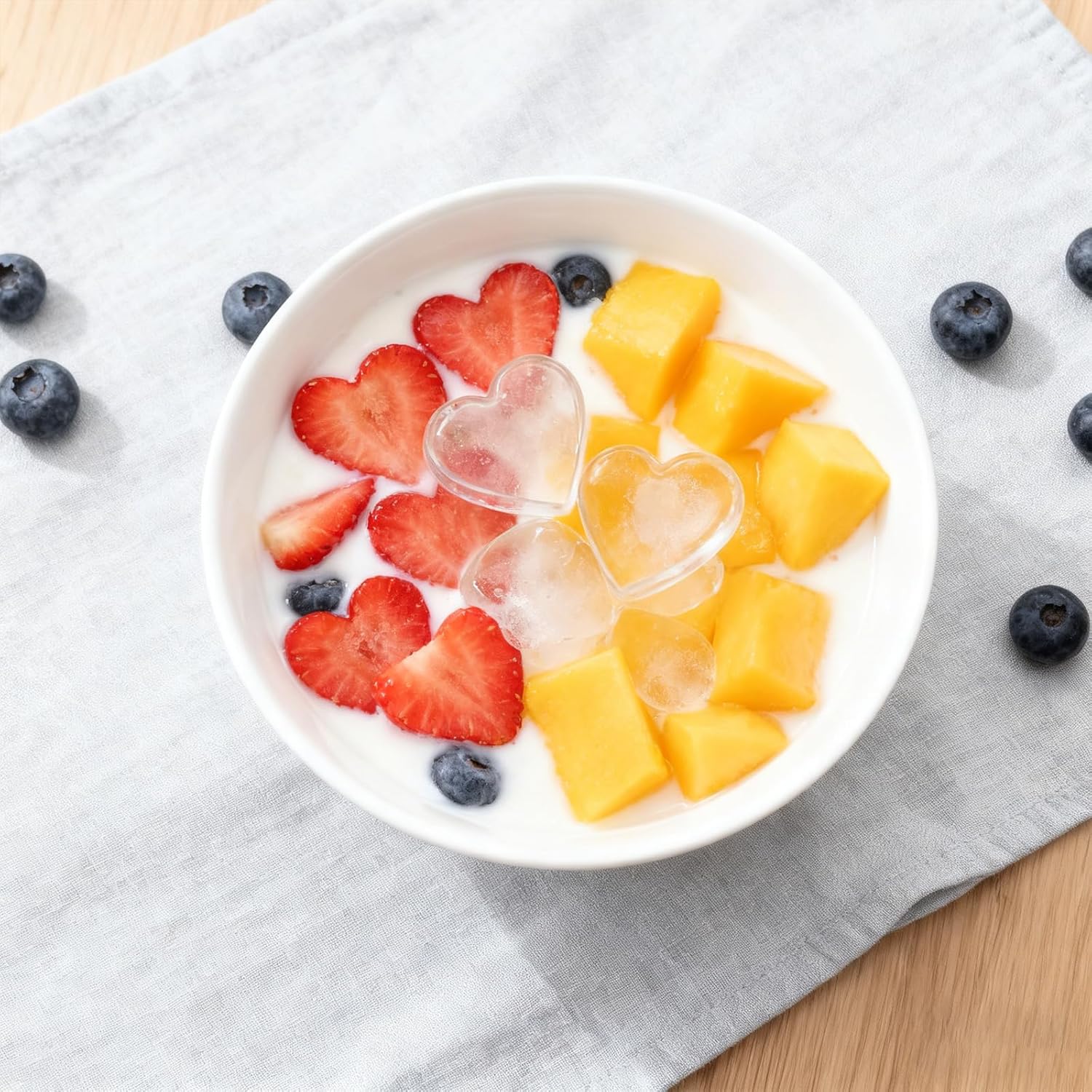 2 Pcs Heart Shaped Ice Cube Trays 10-Cavity Heart Shaped Silicone Molds Red Heart Ice Cube Molds for Ice Cubes, Candy, Chocolate, Cocktails, Whiskey, Candle - Image 7